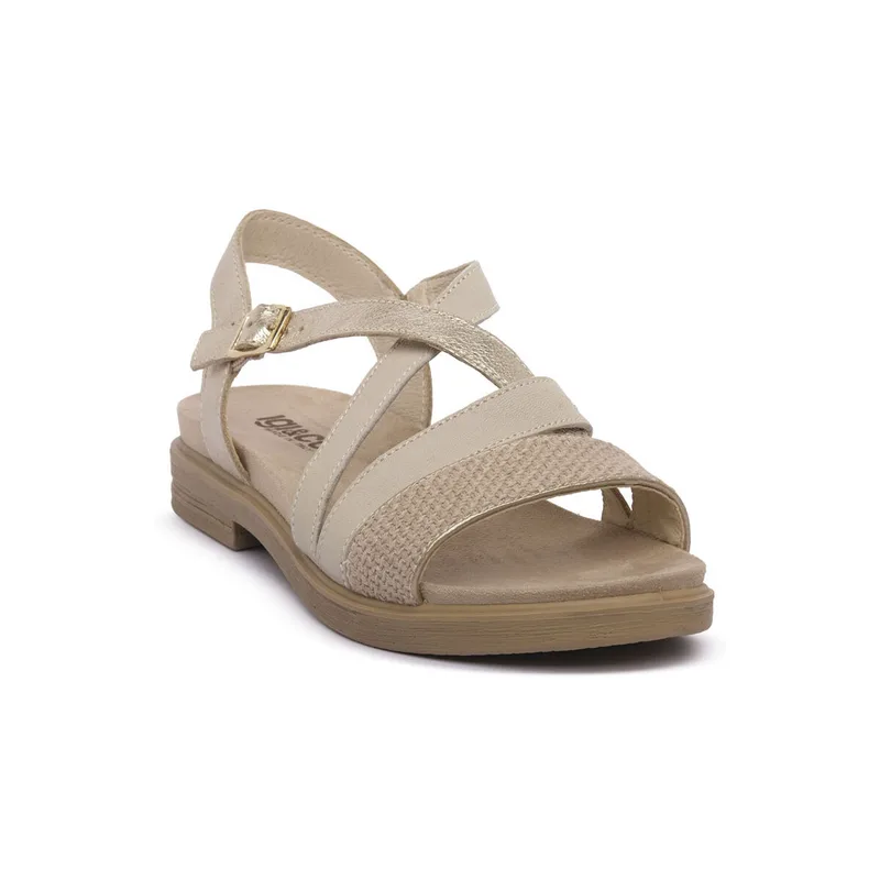 Σανδάλια χωρίς τακούνι IgI&CO STELLA PLATINO