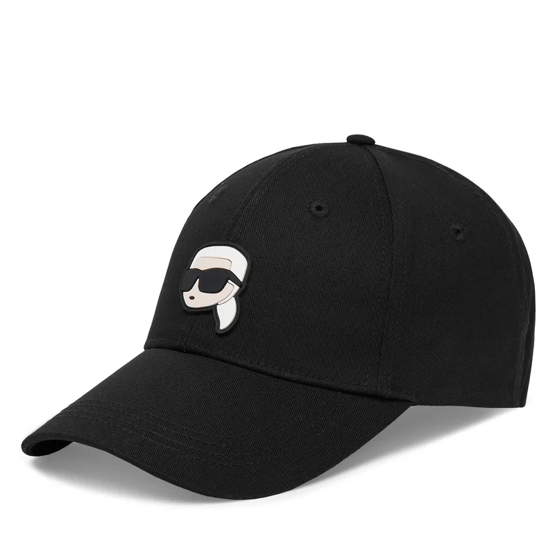 Καπέλο Jockey KARL LAGERFELD A1W33037 Μαύρο