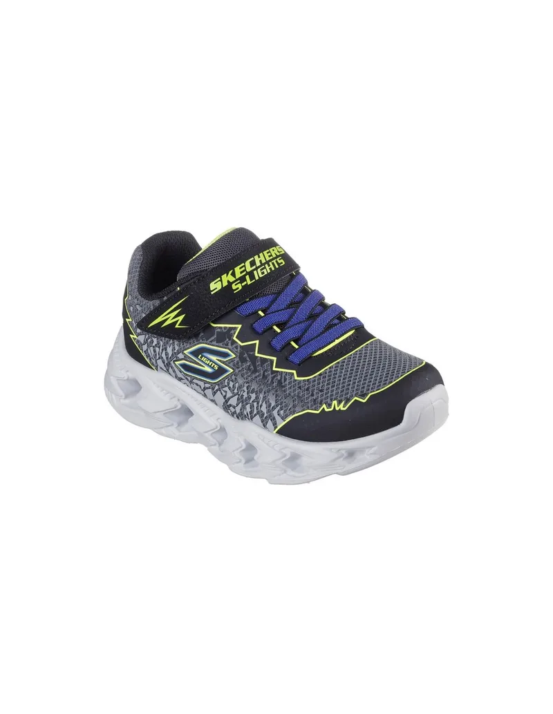 Skechers S Lights Vortex 20 Zorento Jr shoes 400603LBKYL