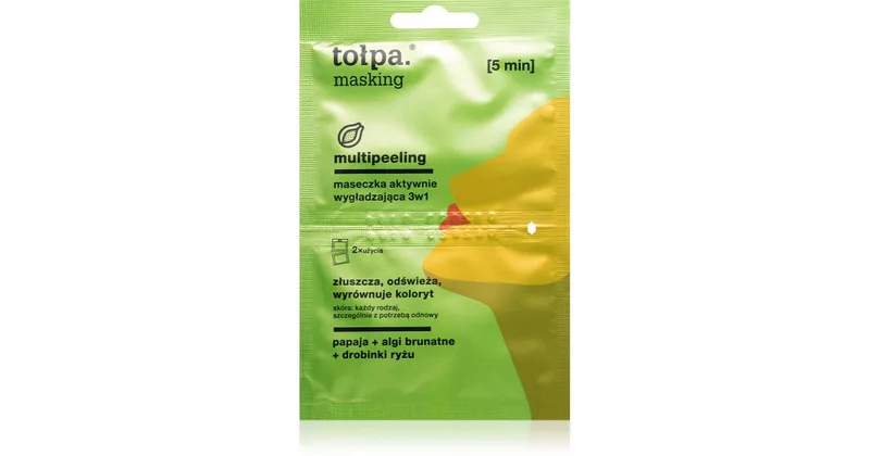 Tołpa 3 in 1 smoothing mask 2×5 ml