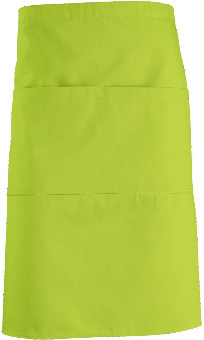 Ποδιά μεσαίου μεγέθους με τσέπες Greenwich SOLS 88020 Apple Green