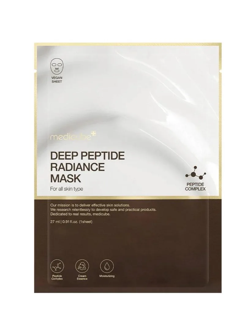 Medicube Deep Peptide Radiance Mask - Μάσκα λάμψης 27ml