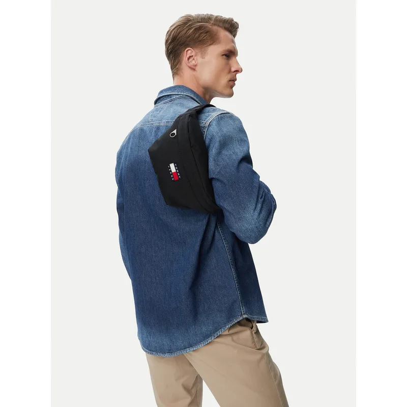 Τσαντάκι Μέσης﻿ Tommy Jeans Tjm Ess Daily Bumbag AM0AM14345 Μαύρο