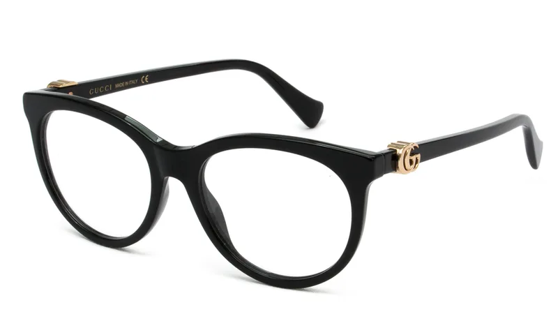 GUCCI ΣΚΕΛΕΤΟΣ ΟΡΑΣΕΩΣ GUCCI 1074O 004 5318 1074O Μαύρο