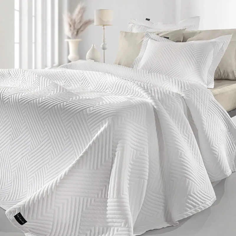 Κουβερτόριο King Size 245X260 Guy Laroche Lupo White (245x260)