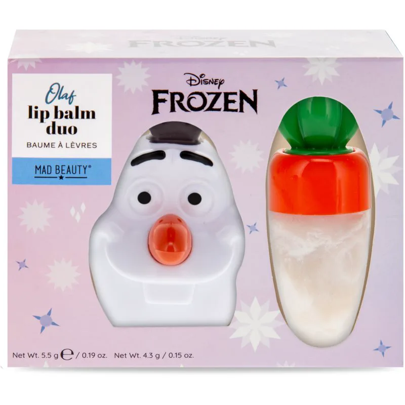 Mad Beauty Frozen Olaf Βάλσαμο για χείλη διπλό