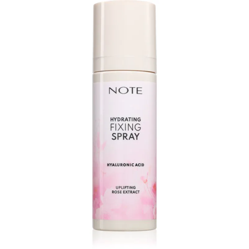 Note Cosmetique Hydrating Fixing Spray σταθεροποιητικό σπρέι για μεικ απ με ενυδατικό αποτέλεσμα τύπος Rose 100 ml