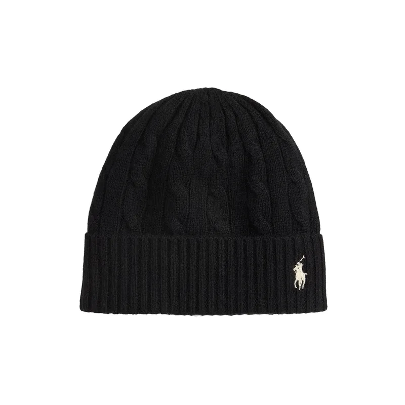 Σκούφος Polo Ralph Lauren 455981442001 Μαύρο
