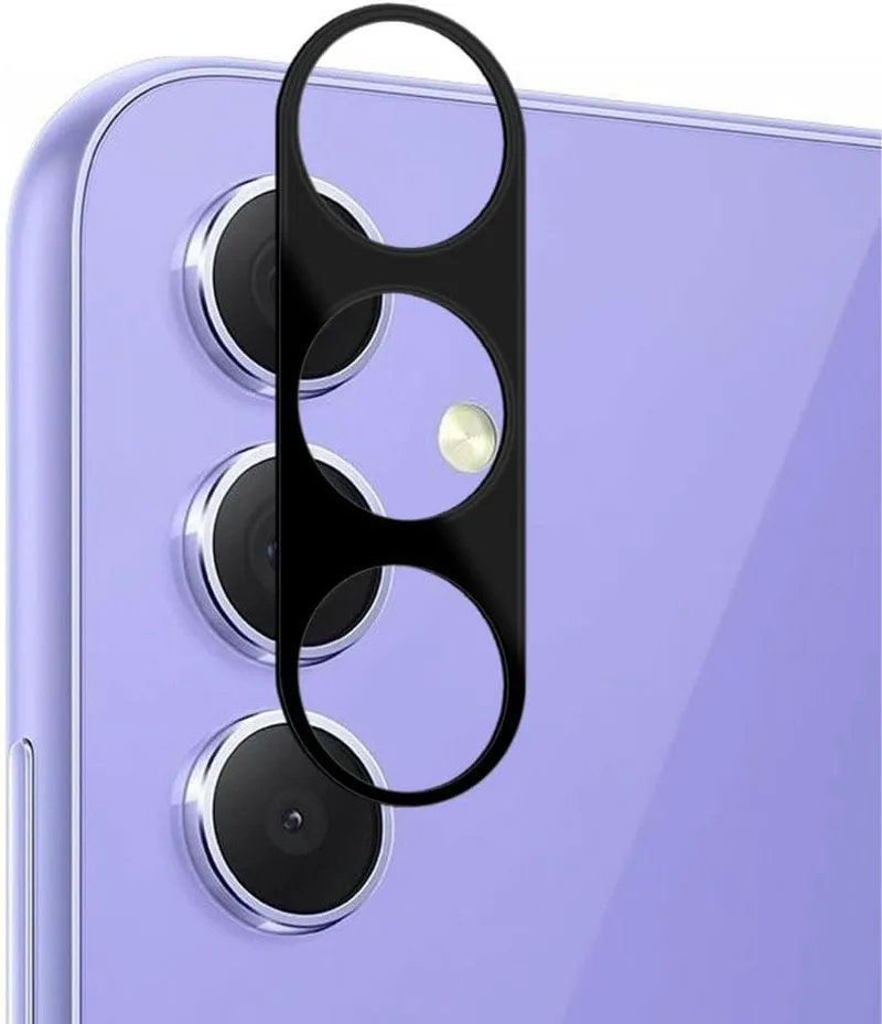Κόκκινο Camera Lens Protector - Προστατευτικό Κάλυμμα Κάμερας - Samsung Galaxy A54 - Black (8719246381843)