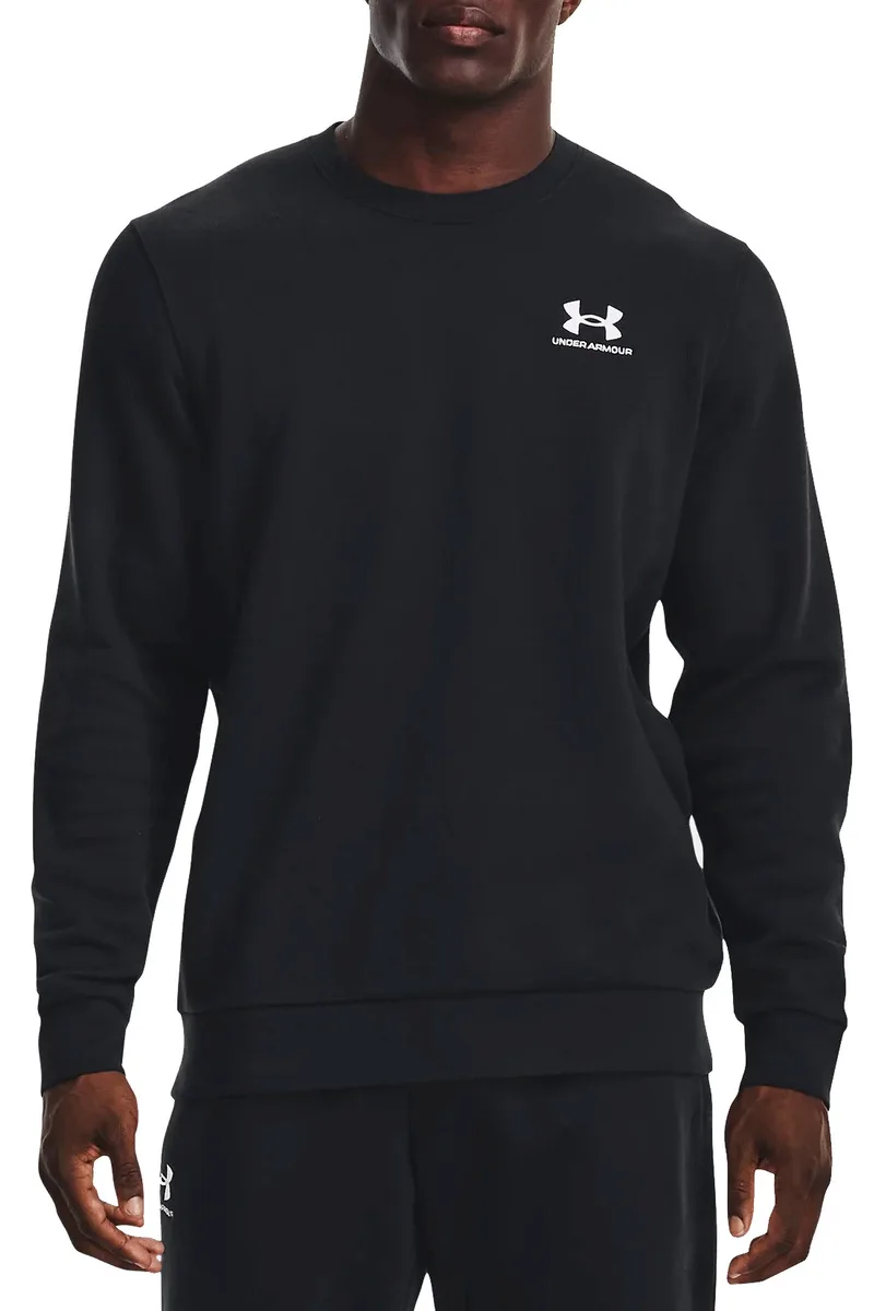 Μπλούζα Μακρυμάνικη Under Armour Essential Fleece Crew 1374250-001 Ανδρικό