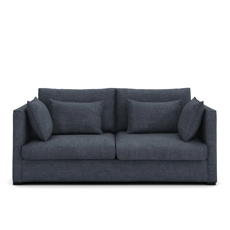 Καναπές από βαμβάκι-λινό Μ102xΠ170xΥ87cm