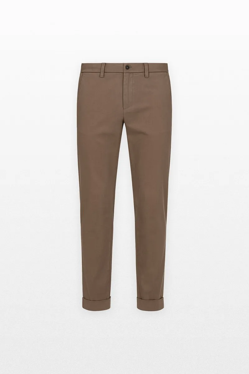 BRIGLIA Ανδρικό Μπεζ Trousers with Welt Pocket