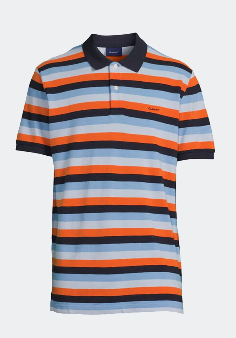 GANT Polo Μπλούζα της σειράς Tipped Piqué - 2062018 105 Multi Colour