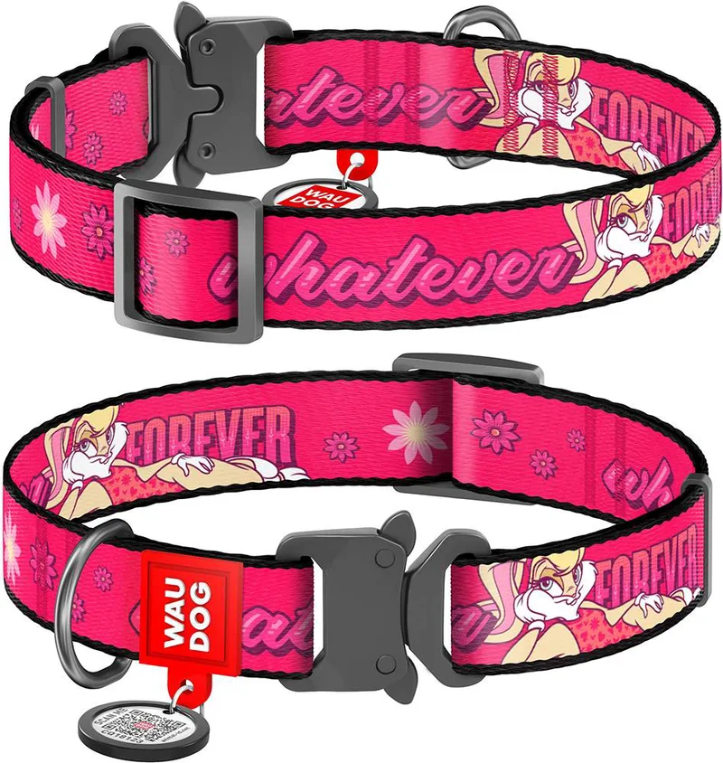 ΠΕΡΙΛΑΙΜΙΟ WAUDOG LOONEY 6 METAL FASTEX (15MM / 23-35CM)