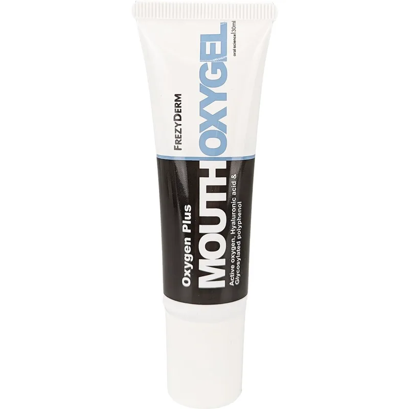 Frezyderm Mouthoxygel Oxygen Plus Τζελ Ενεργού Οξυγόνου για Τοπική Χρήση & Περιποίηση της Στοματικής Κοιλότητας με Αντιβακτηριακή & Αντιερεθιστική Δράση 30ml