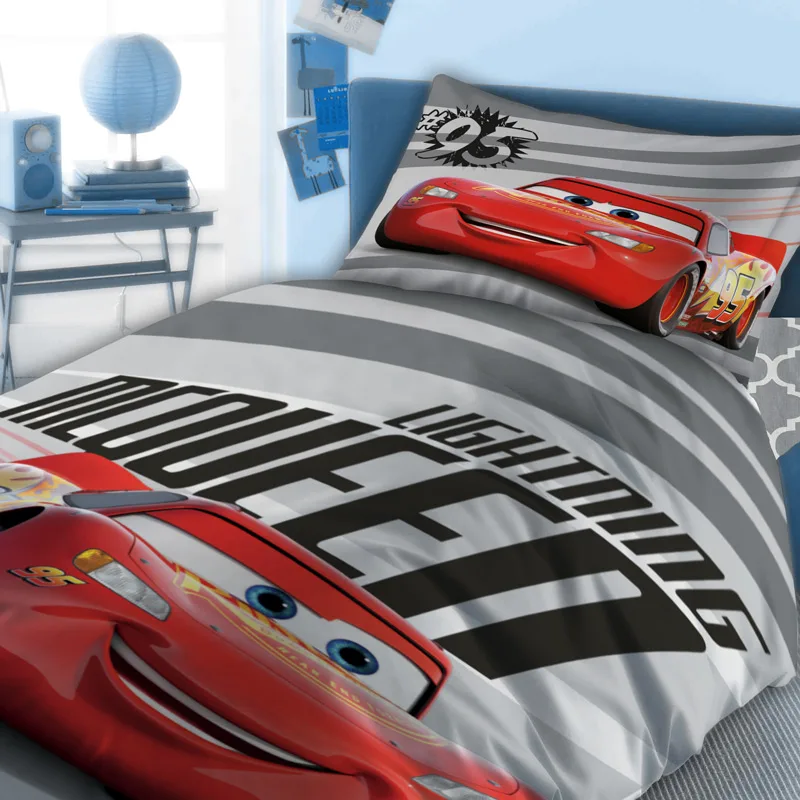 Παπλωματοθήκη Μονή Σετ 160x240 Dimcol Disney 870 Cars 160x240