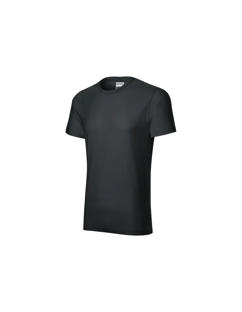 Rimeck Ανδρικό Διαφημιστικό T-shirt Κοντομάνικο σε Γκρι Χρώμα MLI-R0394