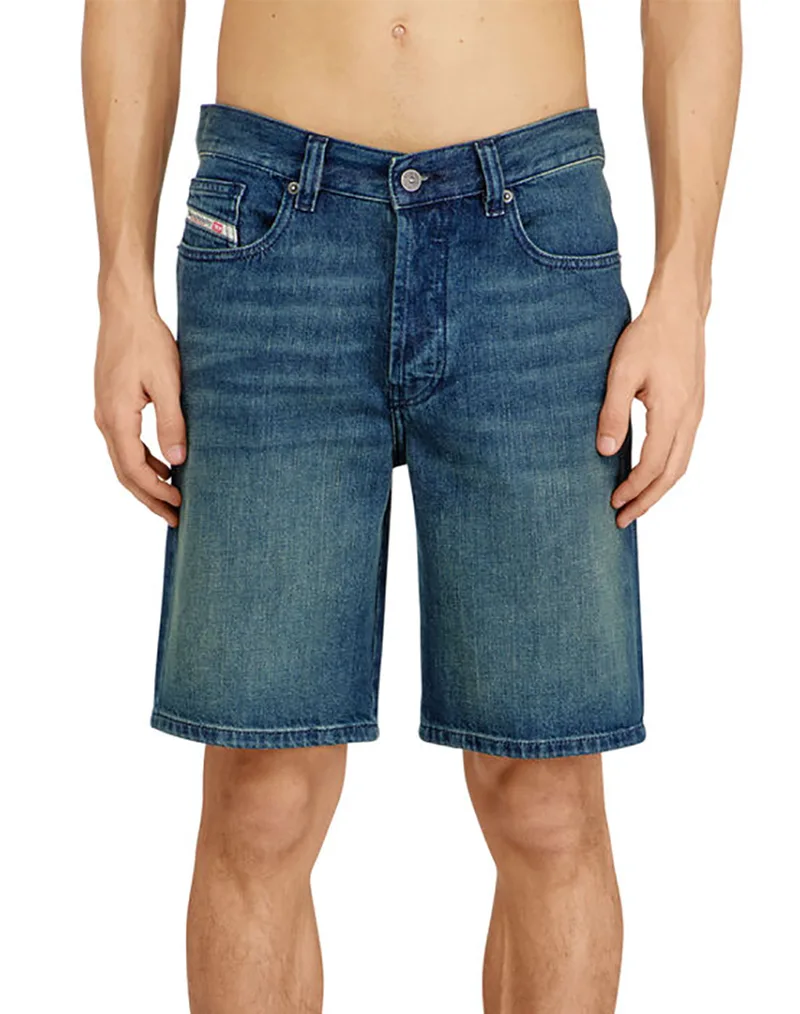 DIESEL REGULAR-SHORT SHORTS A064300BEBK-01 DenimBlue