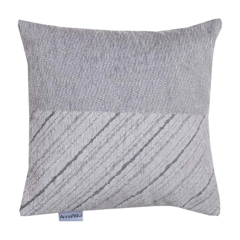 Διακοσμητικές Μαξιλαροθήκες (Σετ 2τμχ) Anna Riska 1455 Grey