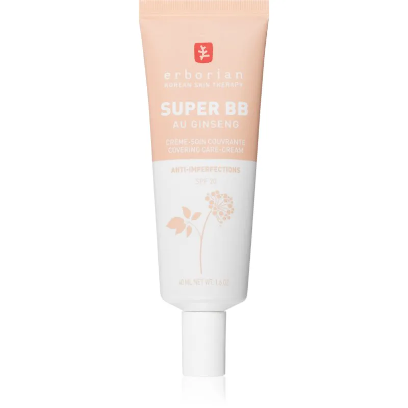 Erborian Super BB ΒΒ κρέμα για άψογη και ενιαία εμφάνιση της επιδερμίδας SPF 20 απόχρωση Clair 40 ml