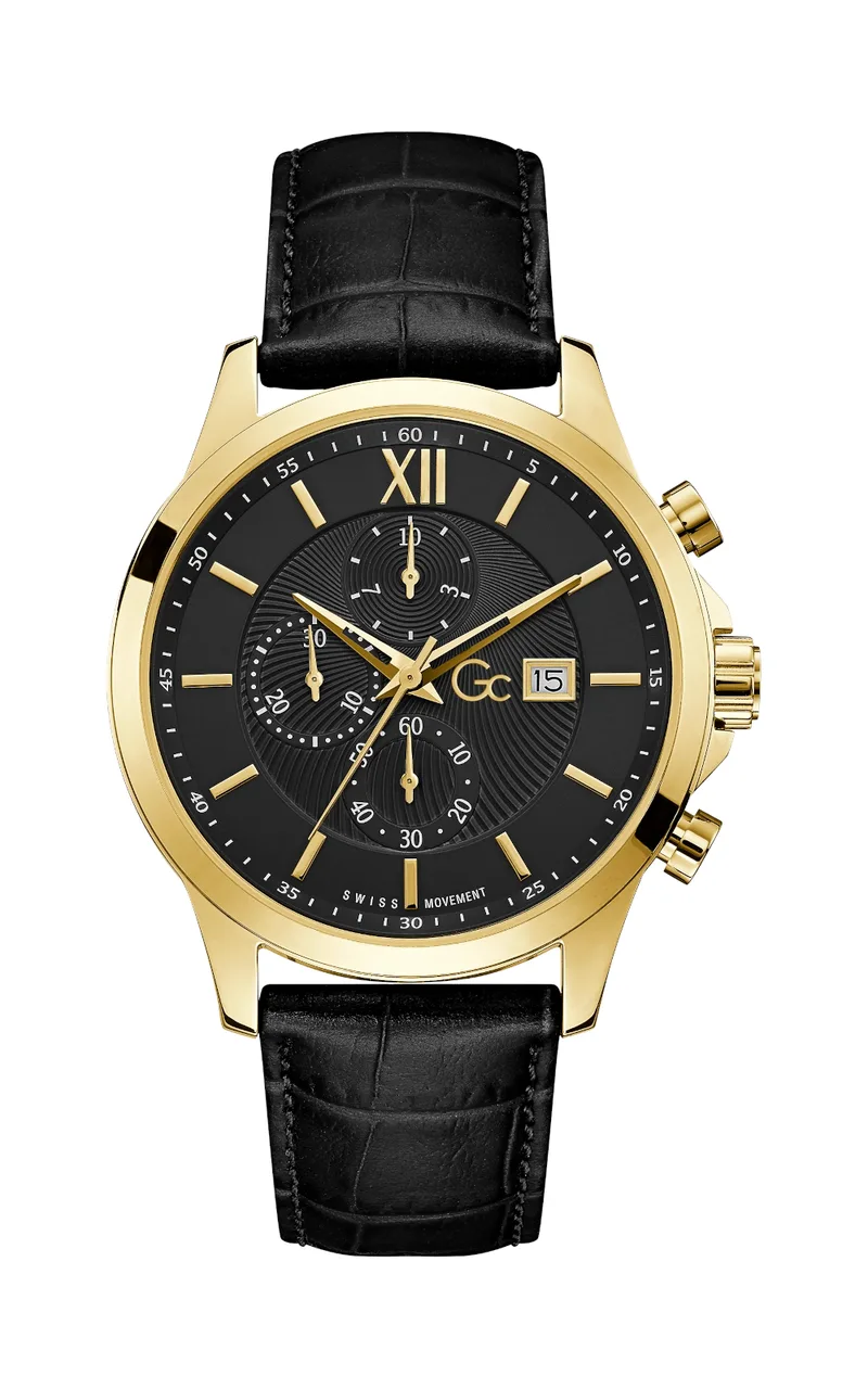 GC EXECUTIVE Y27010G2MF Ανδρικό Ρολόι Quartz Χρονογράφος Ακριβείας
