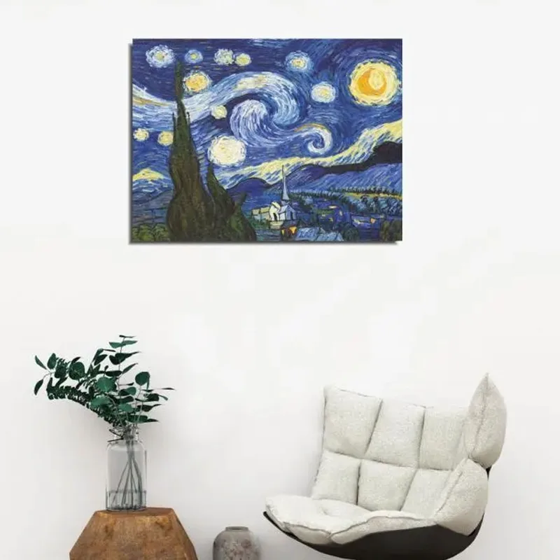 Πίνακας (30x40) A-G Starry Night Vincent Van Gogh 265VGA1050