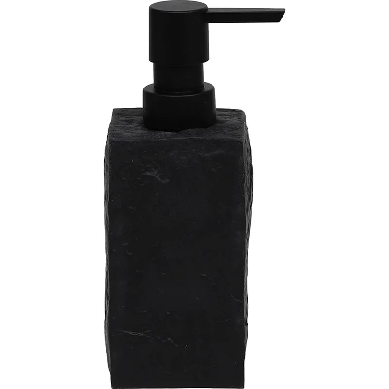 Ντισπένσερ Polyresin Μαύρο 6x6x17εκ. MRShome DS-8897L03 (Υλικό: Polyresin, Χρώμα: Μαύρο) - sealskin - sl-DS-8897L03