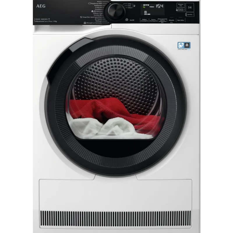 AEG TR939M6CG Στεγνωτήριο 9kg A+++ Με Αντλία Θερμότητας TR939M6CG