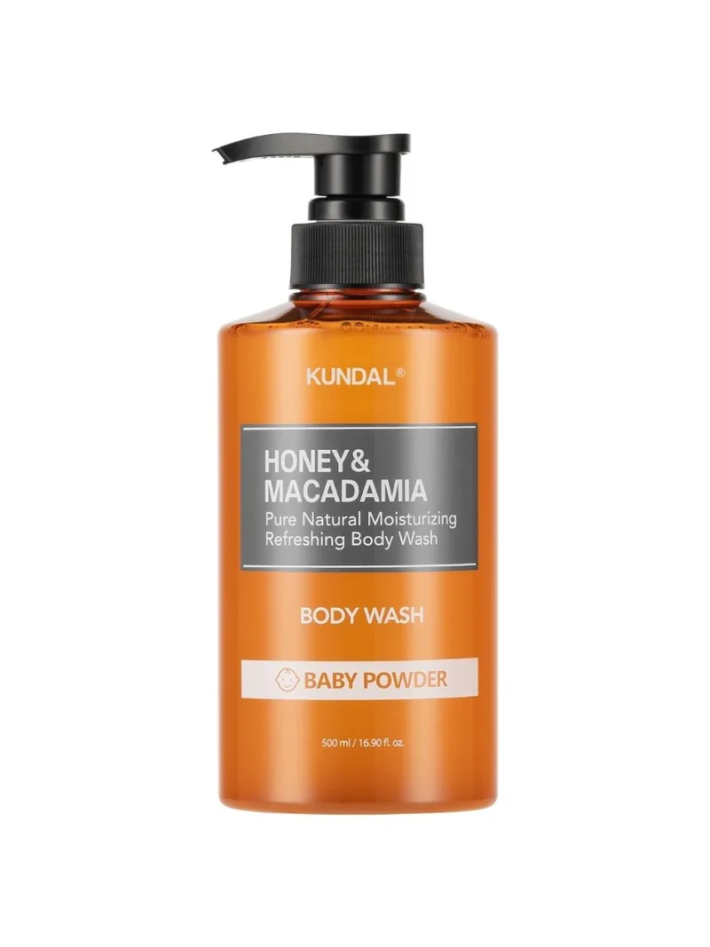 Honey & Macadamia Body wash 500ml – Baby Powder