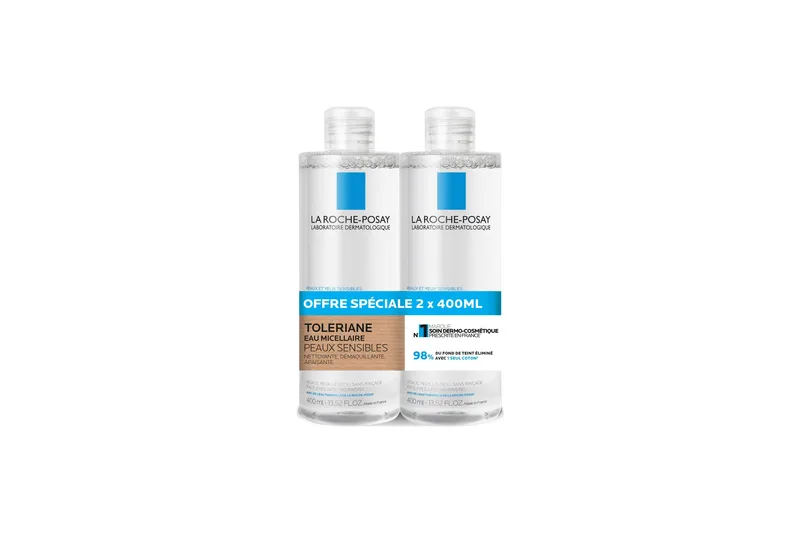 La Roche-Posay Toleriane Micellar Water Sensitive Skin 2x400ml