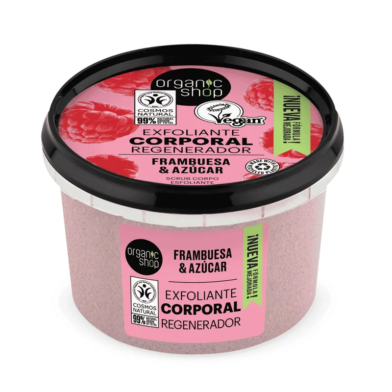 Organic Shop Raspberry Body Scrub 250ml