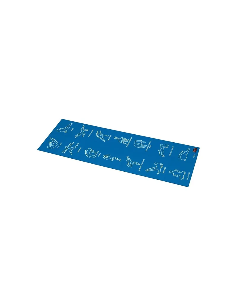 BB 8301 Στρώμα Γυμναστικής Yoga/Pilates Μπλε (173x61x0.4cm)