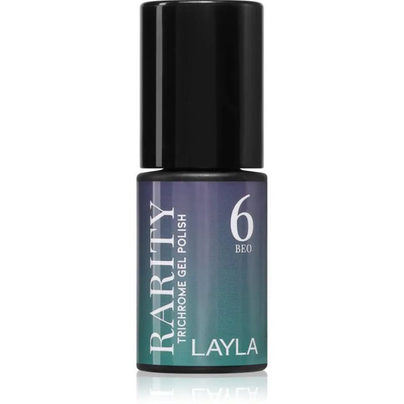 Layla Cosmetics Rarity τζελ βερνίκι νυχιών με τη χρήση των UV/LED λαμπτήρων απόχρωση n.6 5 ml