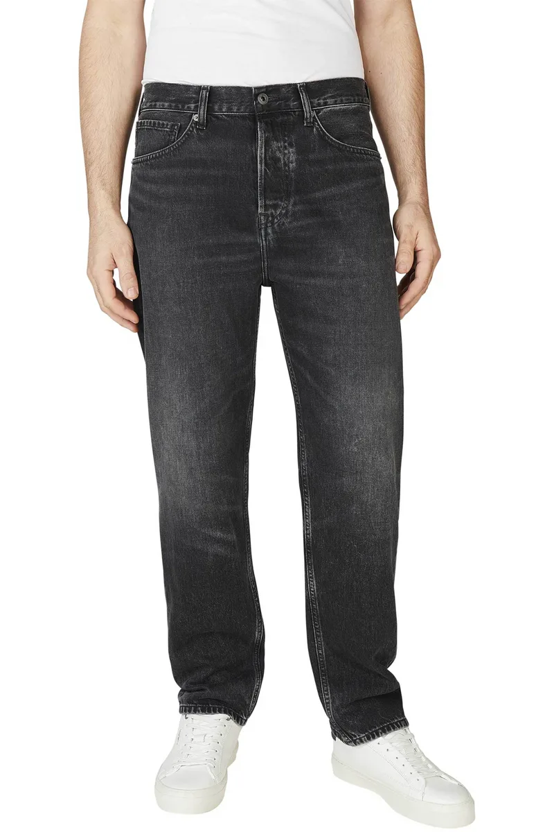 Pepe Jeans ανδρικό τζιν παντελόνι πεντάτσεπο Loose Tapered Fit "Nils" (L32) - PM208027XH72 Ανθρακί