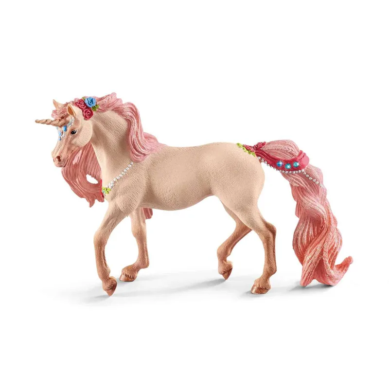 Μινιατούρα Schleich Μονόκερος με στολίδια Θηλυκός 70573