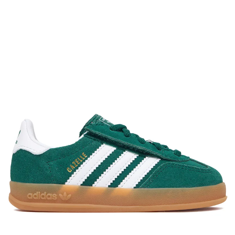 Αθλητικά adidas Gazelle Indoor Comfort Closure Elastic Lace IH9130 Πράσινο