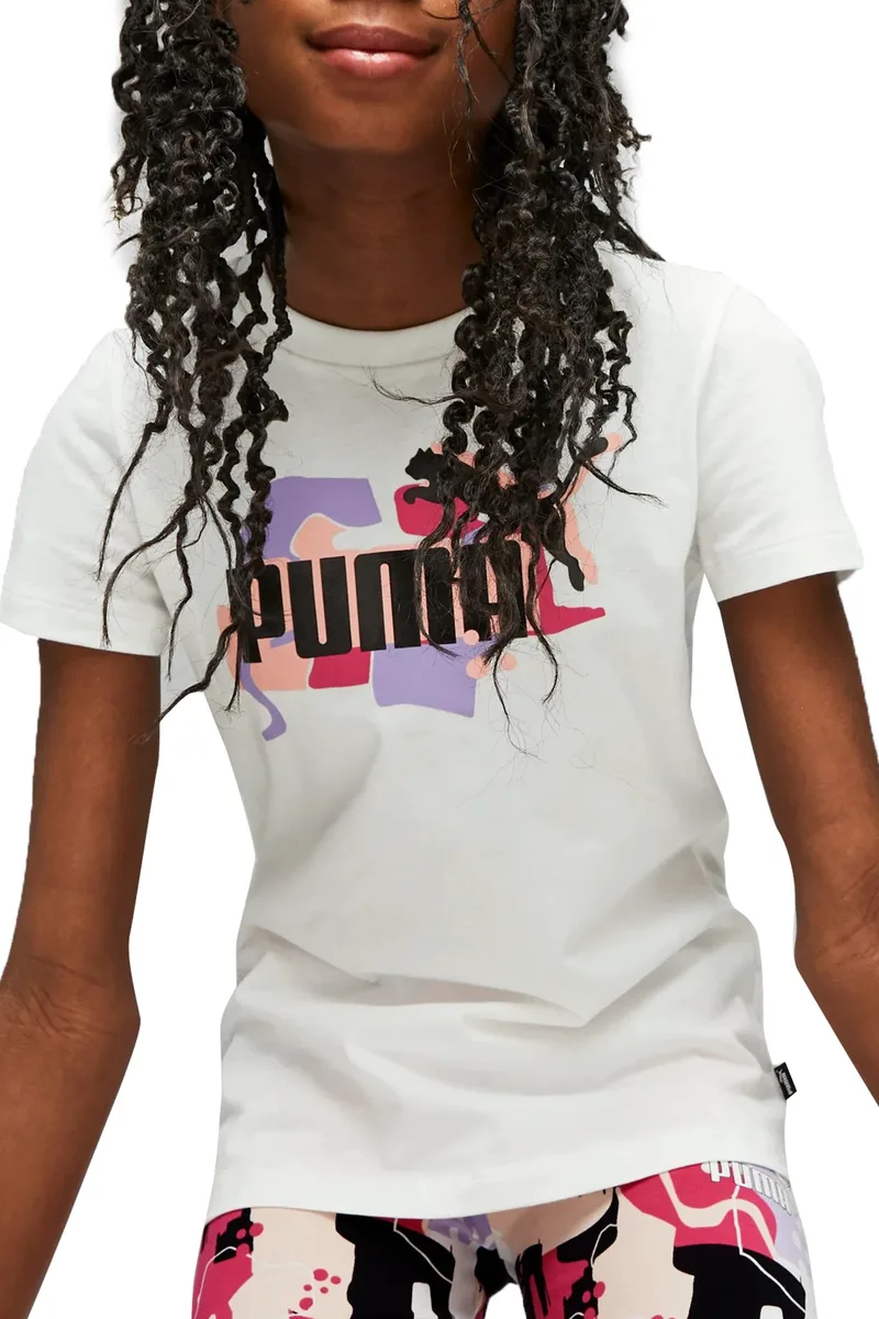 Μπλούζα Κοντομάνικη Puma Ess Street Art 673506-02 Κορίτσι