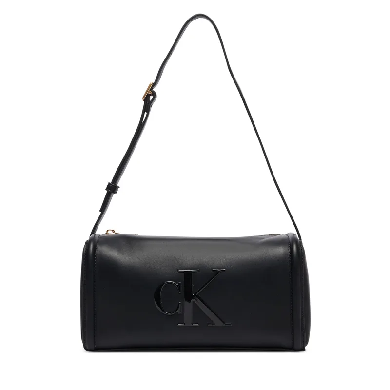 Τσάντα Calvin Klein Bold Ck Slouchy Shoulder Bag LV04F3894G Μαύρο