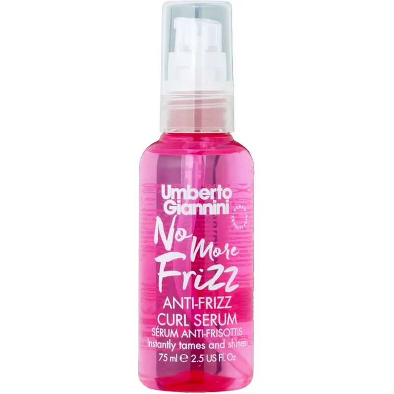 Umberto Giannini No More Frizz Curl Serum Ορός Κατά του Φριζαρίσματος των Σγουρών Μαλλιών με Δράση Θρέψης & Ενυδάτωσης 75ml