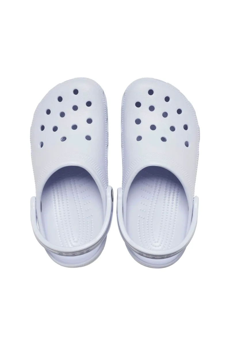 Crocs unisex clogs μονόχρωμα με διάτρητο σχέδιο "Classic" - E61000 Γκρι Γαλάζιο