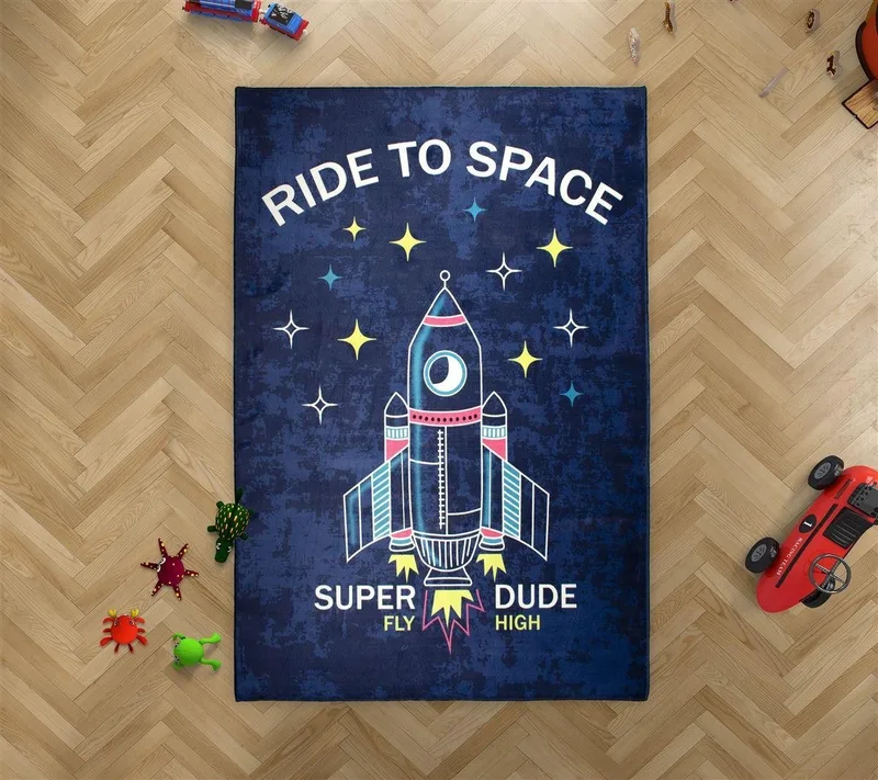Παιδικό Χαλί Dimcol Spaceship 294 135X200
