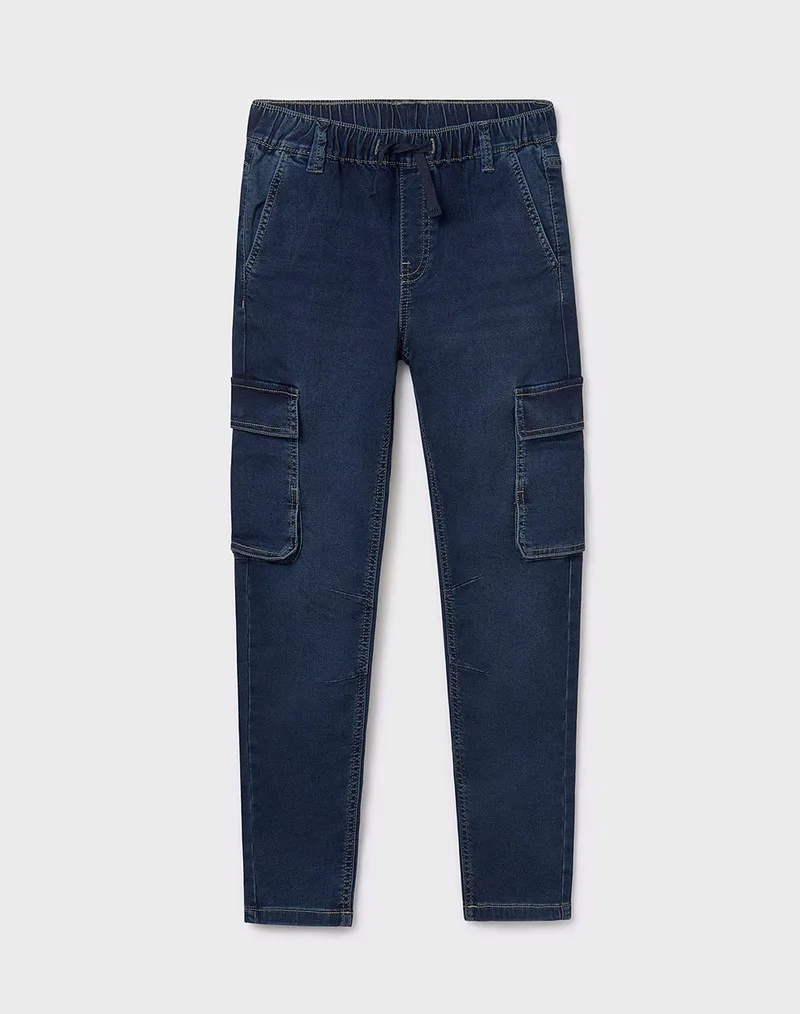 MAYORAL ΠΑΝΤΕΛΟΝΙ SOFT DENIM JOGGER 07560-027 DenimDarkBlue