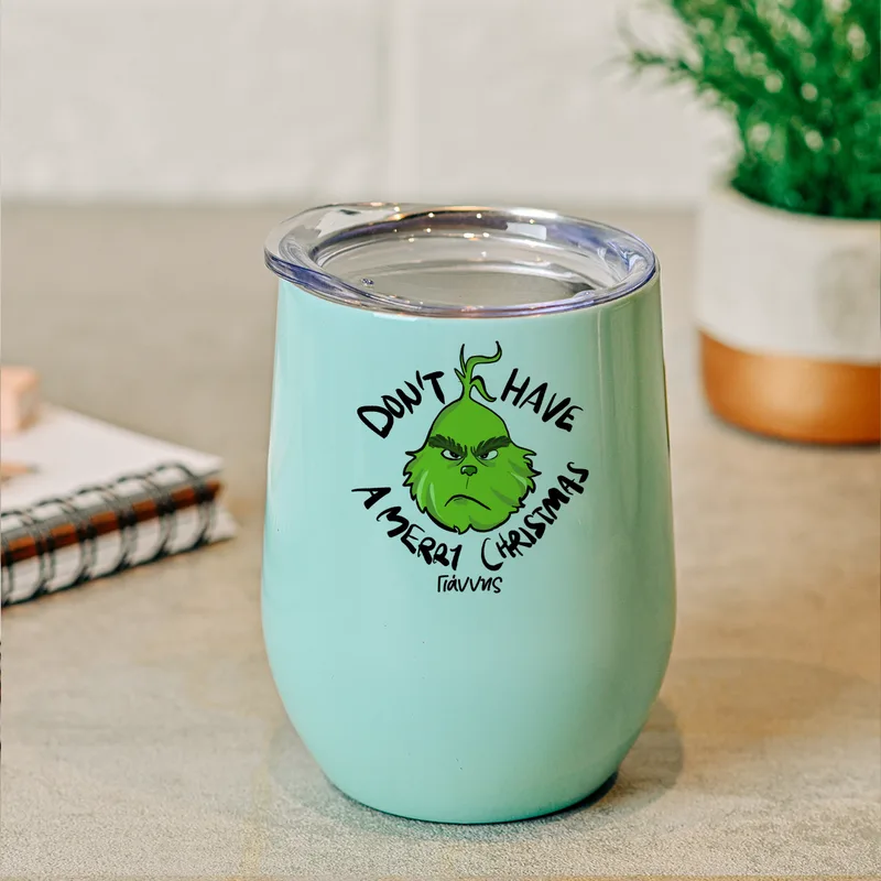 Grinchie Xmas - Κούπα Θερμός 355ml - Μέντα