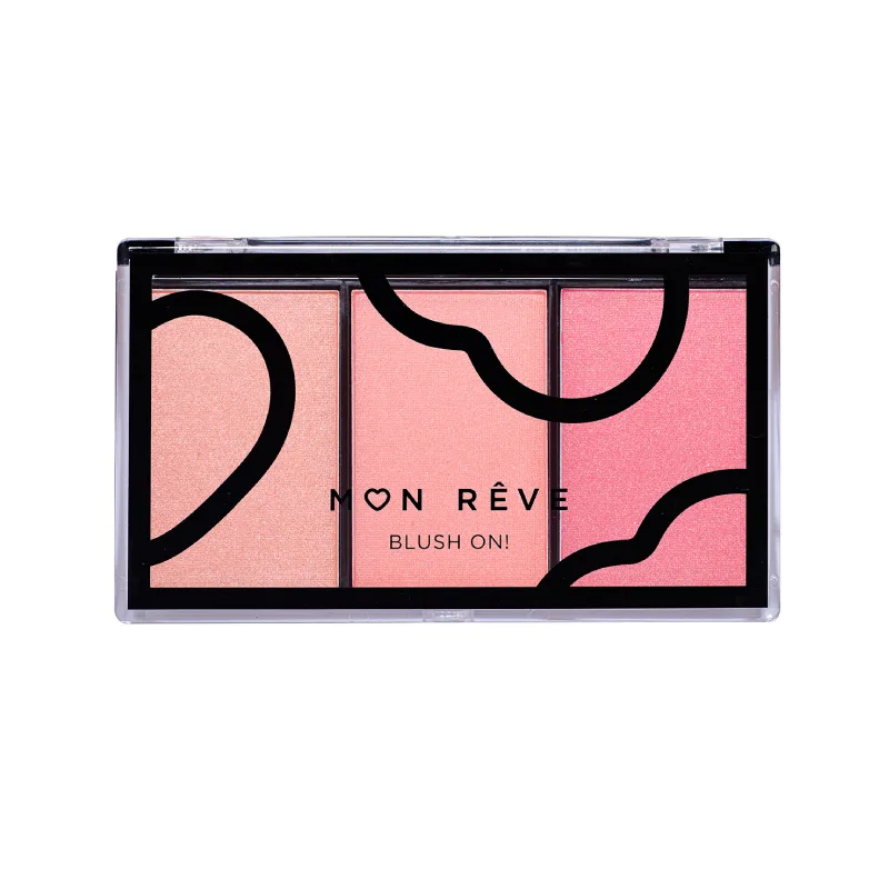 Mon Reve Blush On Trio 04 Ροζ