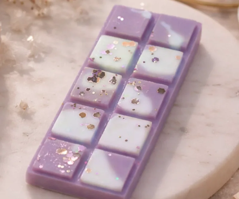 Wax Bar Φυτικο Σε Σχημα Σοκολατας Με Αρωμα French Lavender 11x4x0cm Μονόχρωμο CANDLEMAKER