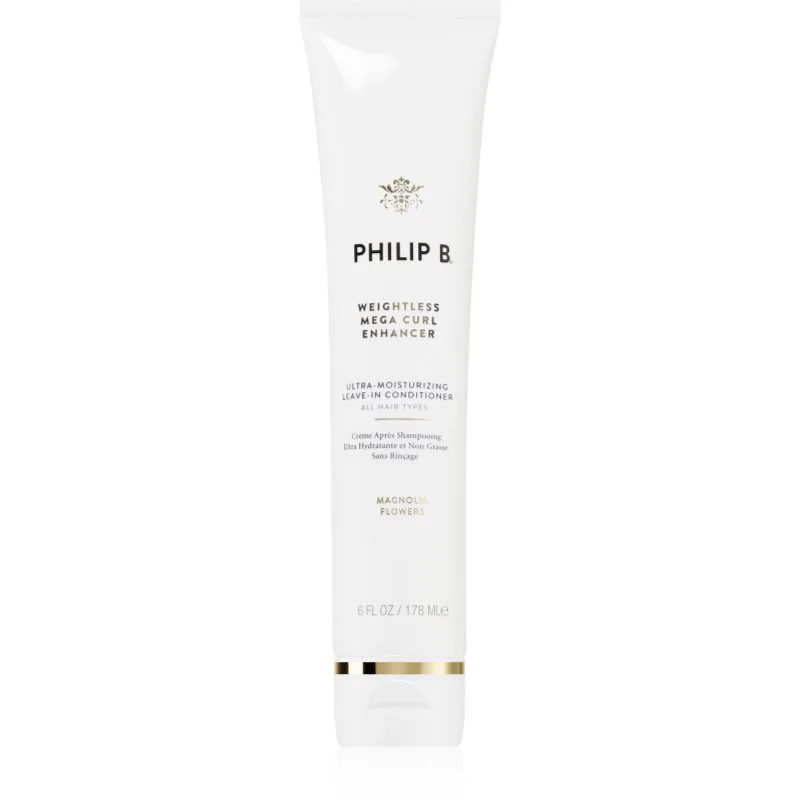 Philip B. Weightless Mega Curl στάιλινγκ κρέμα για σπαστά και σγουρά μαλλιά 178 ml