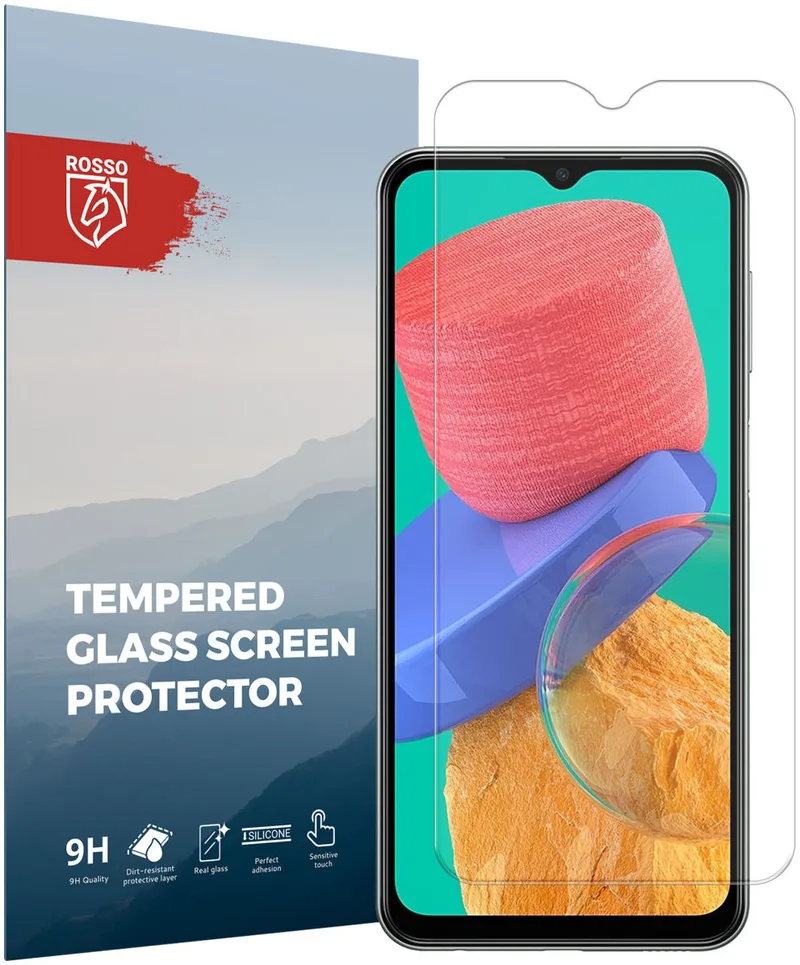 Κόκκινο Tempered Glass - Αντιχαρακτικό Προστατευτικό Γυαλί Οθόνης Samsung Galaxy M33 - Clear (8719246375514)