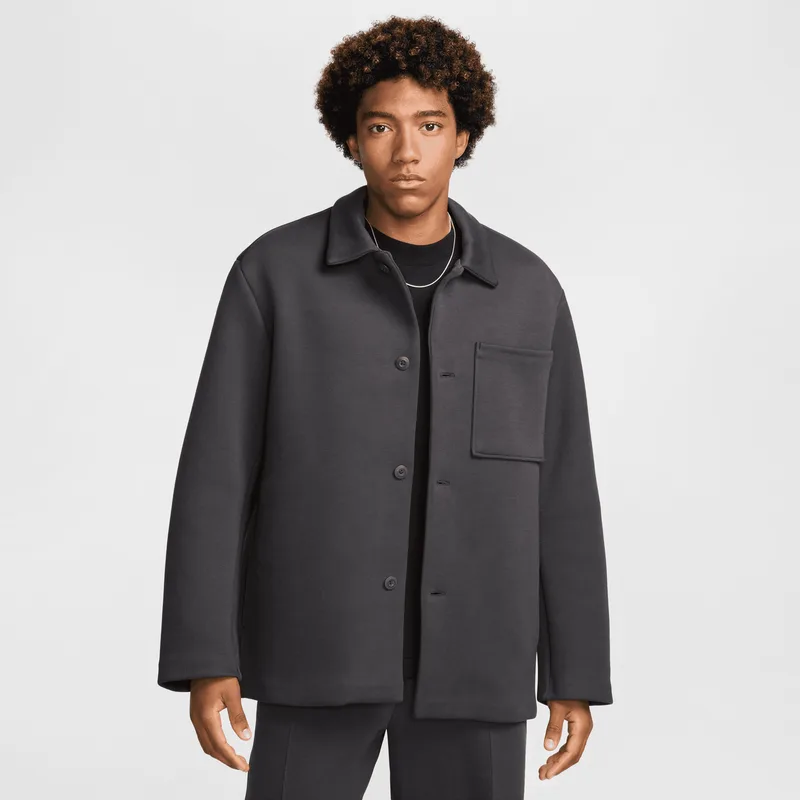 Nike Steertwear Tech Flee Shacket Ανδρικό Urban Μπουφάν (9000190464_13607)