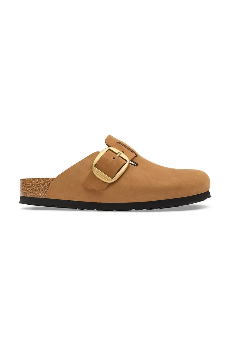Birkenstock σαγιονάρες Μουλάρια Γυναικεία nubuck Boston Big Buckle Nubuck Leather
