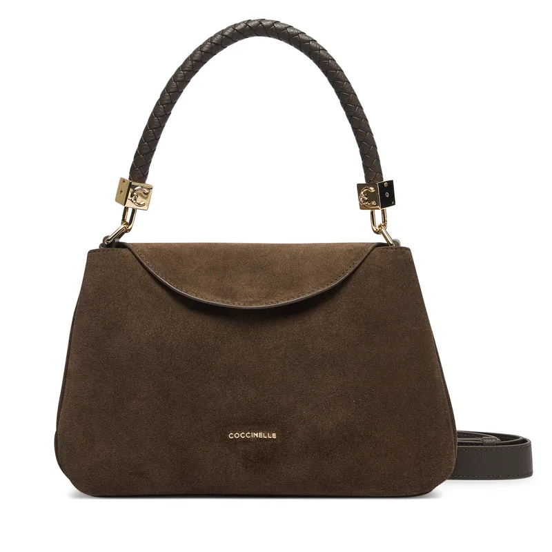 Τσάντα Coccinelle VCL Coccinelletiggy Suede Bim E1 VCL 18 02 01 Χακί
